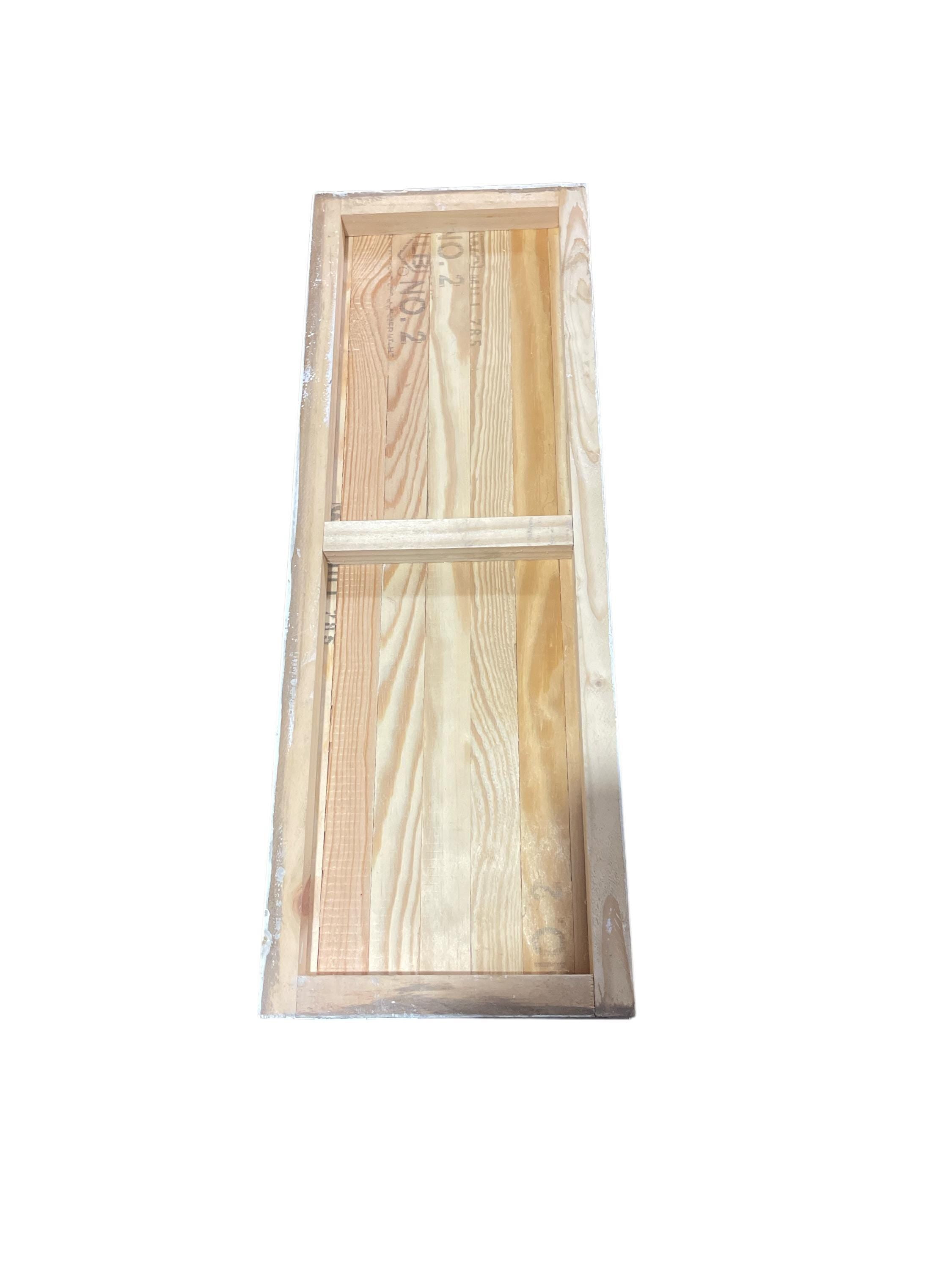 3 Distressed White Wood Sign Set: Rustic DIY Photo Backdrops (20x7 inch)