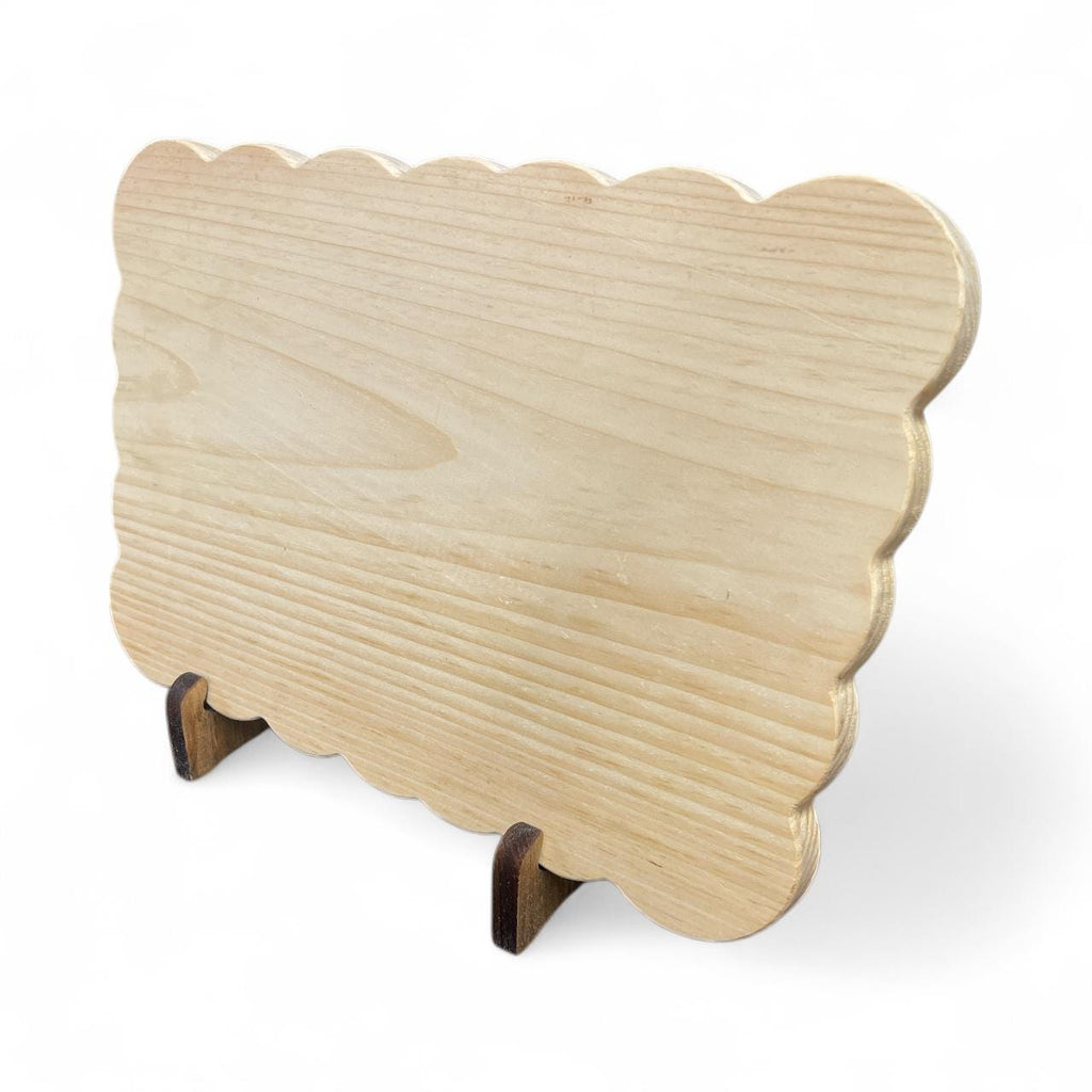 Wood Cutting Board Display Stand, Charcuterie  Holder,  Serving Platters Organizer