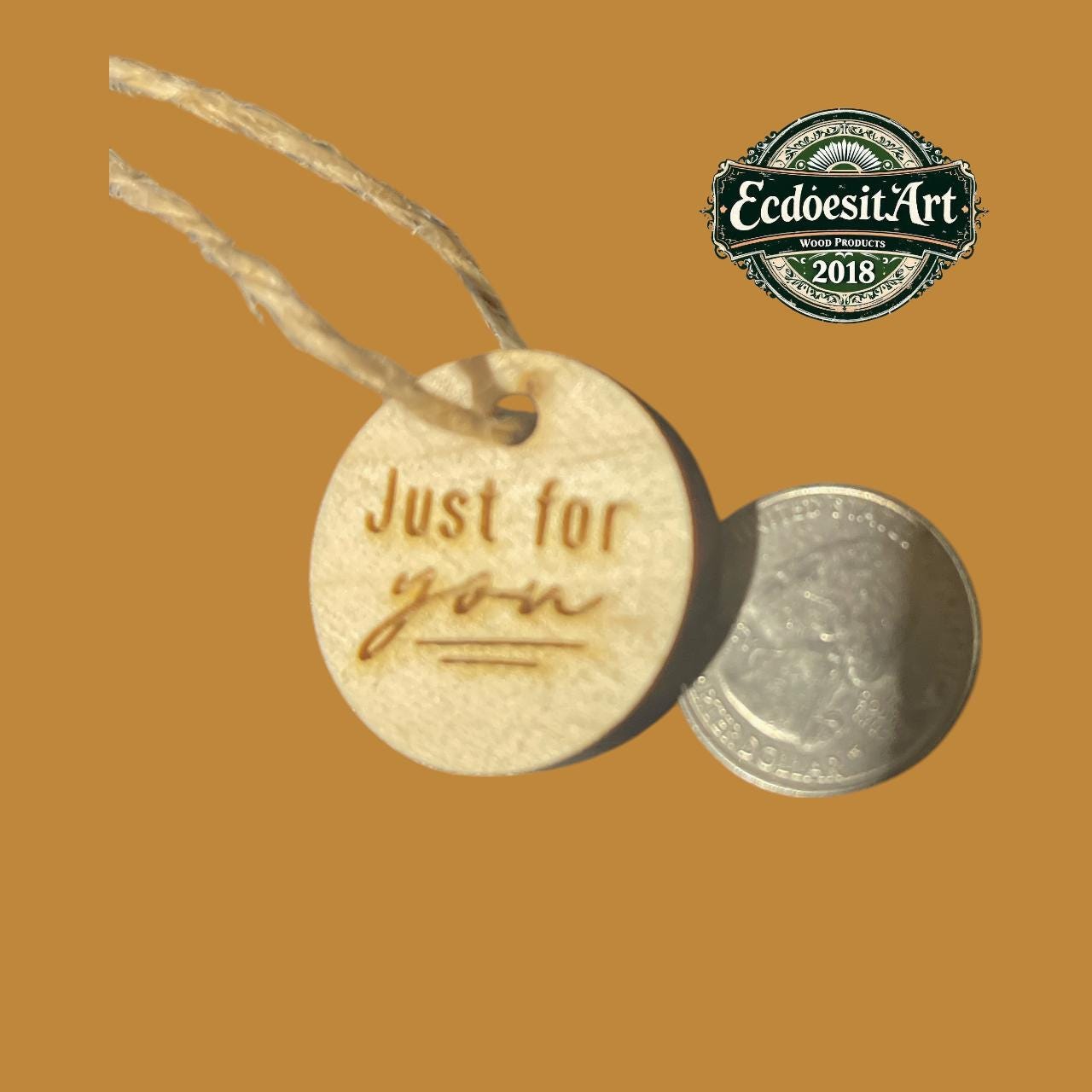 Personalized wood buttons 96-piece set | Crochet, knitting, tokens