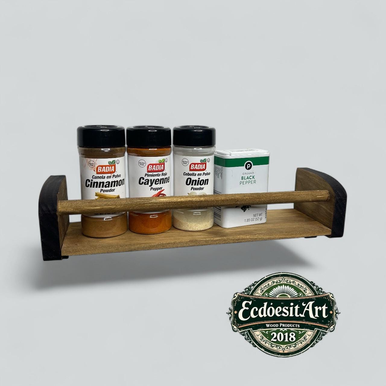 Floating shelves,  spice rack, wall mounted storage, kids room organization, minimalist wood shelves.