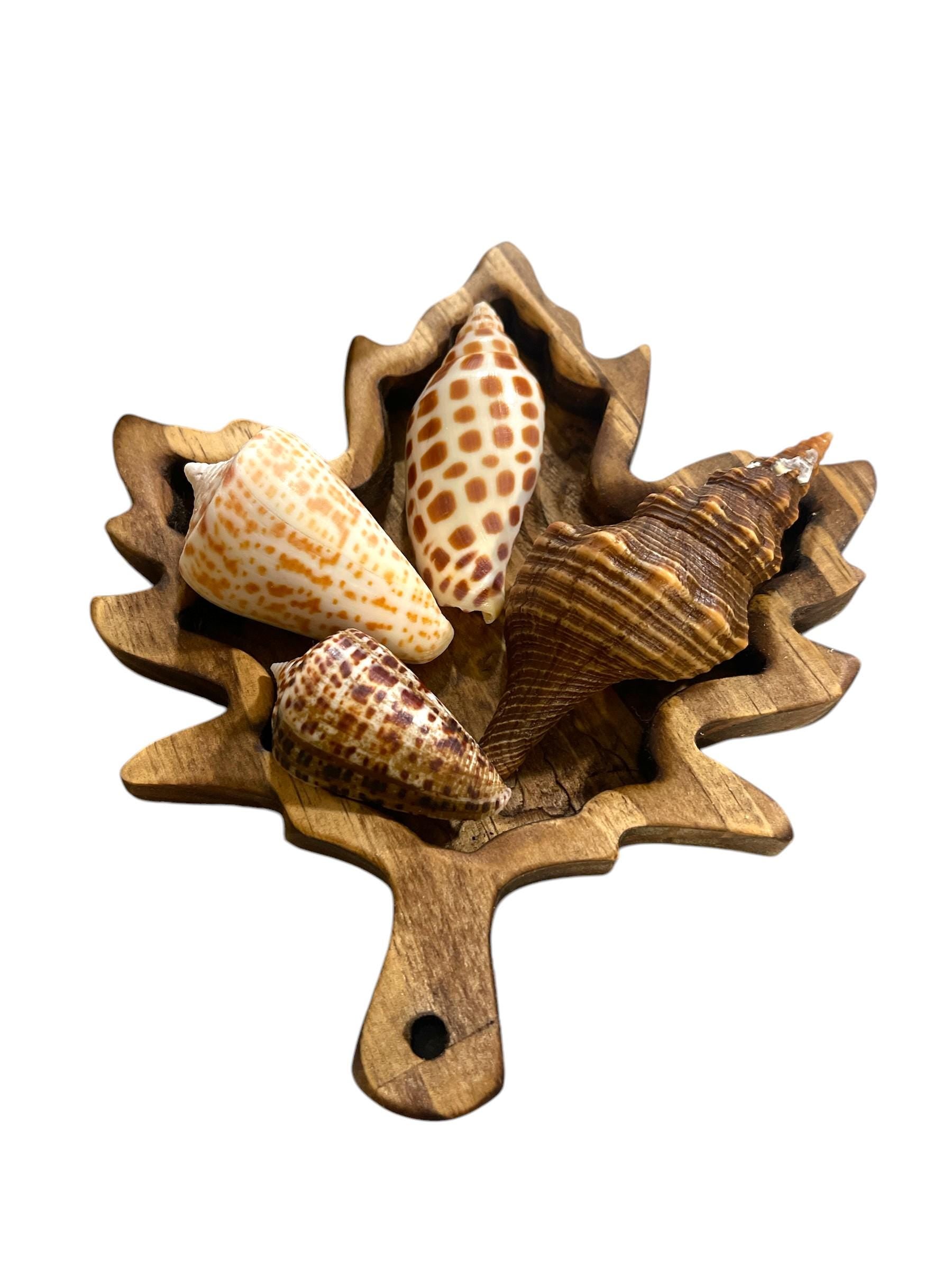 Maple leaf wood tray