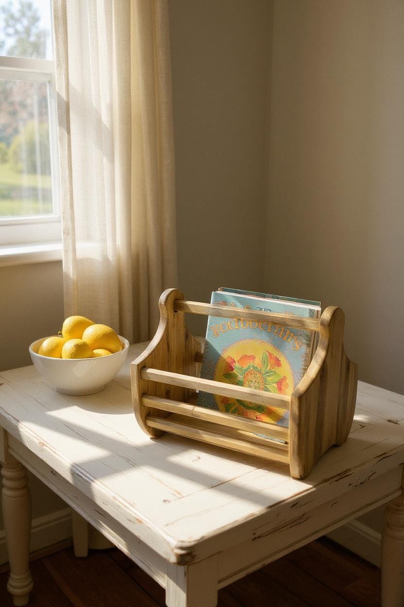 Handmade Wooden Garden Harvesting Basket - Farmhouse Decor Tote