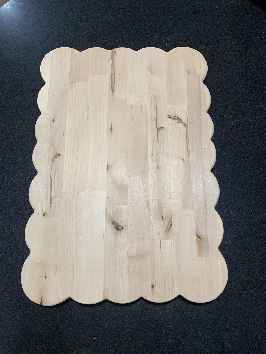 Scalloped  Charcuterie Board,  Two Foot Harvest Board